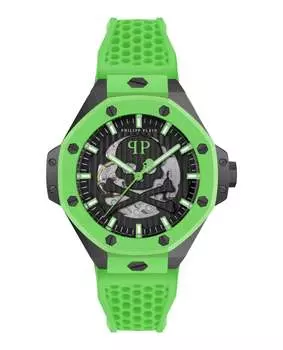 Plein $keleton Royal Автоматические часы PHILIPP PLEIN, зеленый/черный/черный