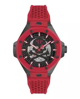 Plein $keleton Royal Автоматические часы PHILIPP PLEIN, красный/черный/черный