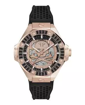 Plein $keleton Royal Автоматические часы PHILIPP PLEIN, черный/розовый/розовый