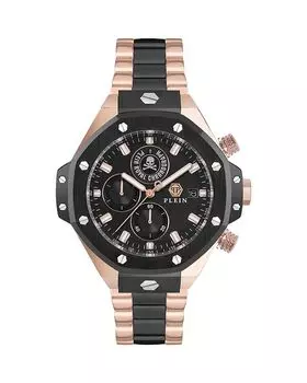 Plein Royal Chronograph, 46 мм PHILIPP PLEIN, черный