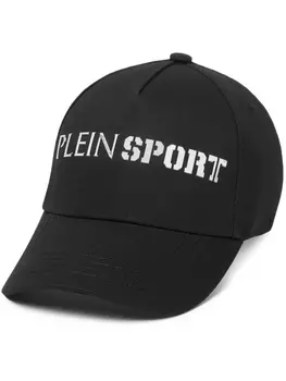 Plein Sport бейсболка с логотипом, черный