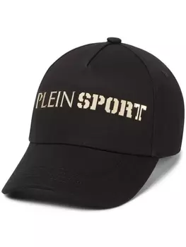 Plein Sport бейсболка с логотипом, черный