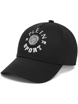 Plein Sport бейсболка с логотипом, черный