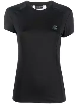 Plein Sport футболка с логотипом, черный
