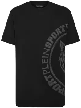 Plein Sport футболка с логотипом, черный