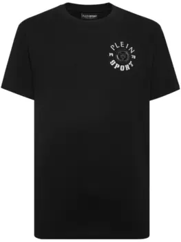Plein Sport футболка с логотипом, черный