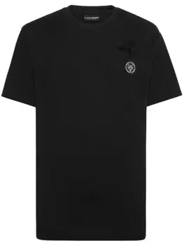Plein Sport футболка с логотипом, черный