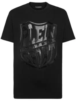 Plein Sport футболка с логотипом, черный
