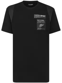 Plein Sport футболка с логотипом, черный