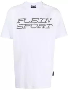 Plein Sport футболка с принтом, белый