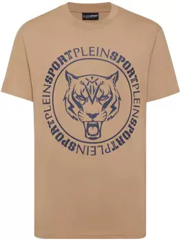 Plein Sport футболка с принтом, нейтральный
