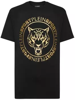 Plein Sport футболка SS с логотипом, черный