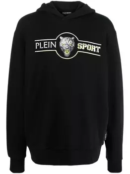 Plein Sport худи Chrome Scratch, черный