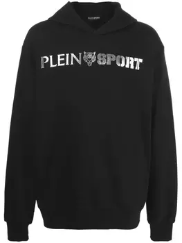 Plein Sport худи Statement с логотипом, черный