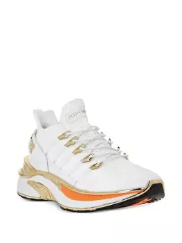 Plein Sport кроссовки Chrome Surfer, белый