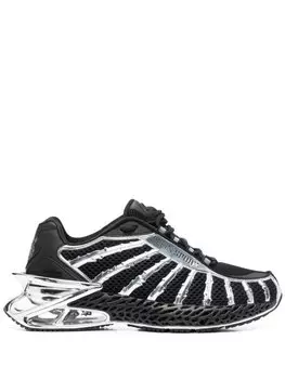 Кроссовки Plein Sport Thunderstorm With Inserts, черный/белый