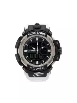Plein Sport наручные часы Combat Power 50 мм, черный