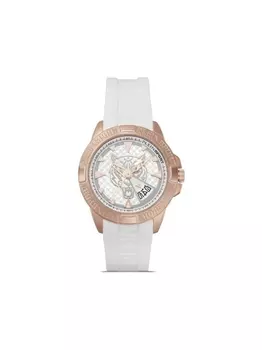 Plein Sport наручные часы Touchdown 44 мм, белый