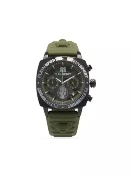 Plein Sport наручные часы Wildcat Chrono 40 мм, зеленый