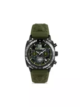 Plein Sport наручные часы Wildcat Chronograph 44 мм, зеленый
