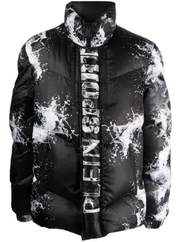 Plein Sport пуховик Splash Extreme, черный