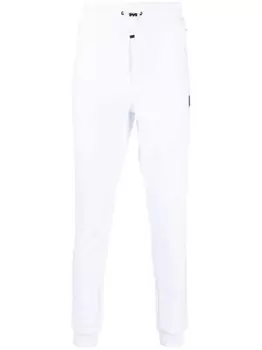 Plein Sport спортивные брюки с логотипом, белый