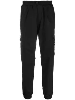 Plein Sport спортивные брюки с логотипом, черный