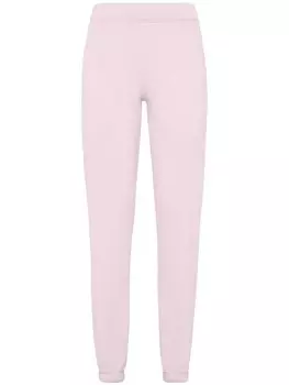 Plein Sport спортивные брюки скинни с логотипом, розовый