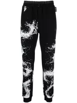 Plein Sport спортивные брюки Splash Extreme, черный