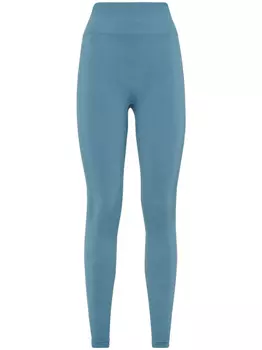 Plein Sport спортивные легинсы с логотипом, синий