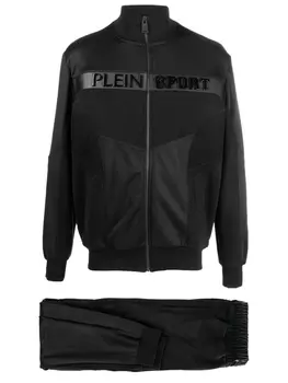 Plein Sport спортивный костюм с логотипом, черный