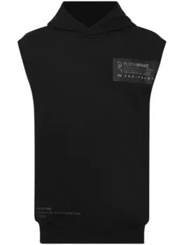 Plein Sport толстовка без рукавов, черный