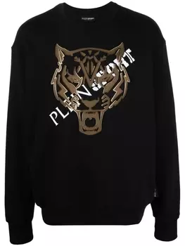 Plein Sport толстовка с длинными рукавами, черный