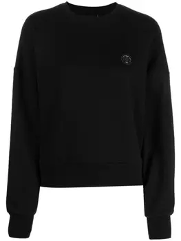 Plein Sport толстовка с графичным принтом, черный