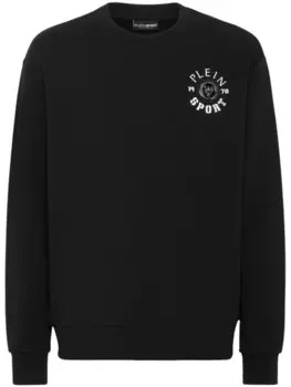 Plein Sport толстовка с логотипом, черный