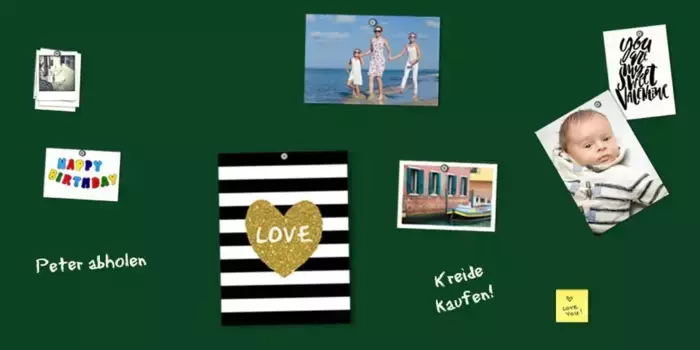 Пленка для досок Queence "Мемоборд", пленка для магнитных досок, картон, самоклеящаяся 100х50х0,2 см, цвет B/H/T: 100 cm x 50 cm x 0,2 cm