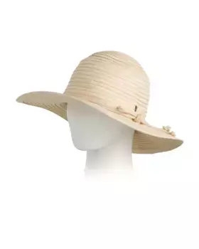 Плетеная из бумаги шляпа-телескоп Frye, цвет Natural