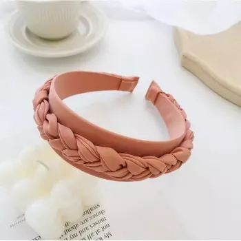 Плетеная повязка для волос O410K Upominkarnia