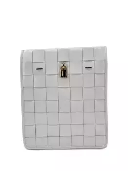 Плетеная сумка через плечо Madison.Maison, белый