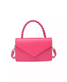 Плетеная сумка через плечо Monique с ручкой сверху Urban Expressions, слоновая кость/кремовый