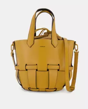 Плетеная сумка для покупок Jo & Mr. Joe, цвет Mostaza