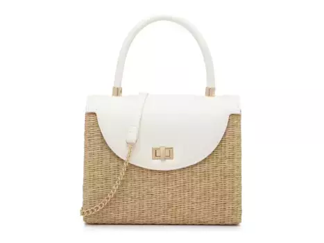 Плетеная сумка Kelly & Katie, белый
