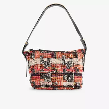 Плетеная сумка на плечо leyden Isabel Marant, розовый