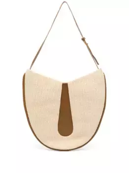 Плетеная сумка на плечо Themoir, нейтральный