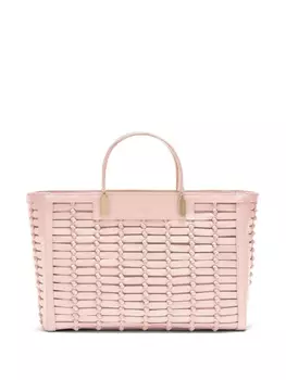 Плетеная сумка-тоут Genny, розовый