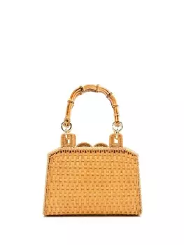 Плетеная сумка-тоут Lolita SERPUI, коричневый