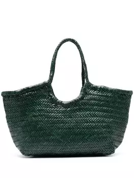 Плетеная сумка-тоут Nantucket DRAGON DIFFUSION, зеленый