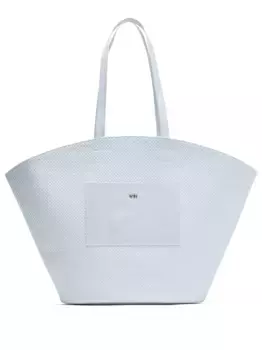 Плетеная сумка-тоут Panier N21, синий