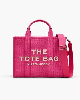 Плетеная сумка-тоут среднего размера Marc Jacobs, розовый