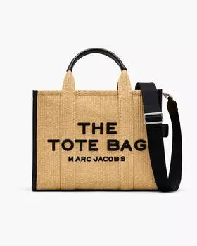 Плетеная сумка-тоут среднего размера Marc Jacobs, цвет Natural